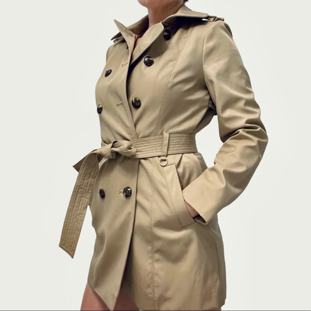 Marc New York Women’s Belted Khaki Trench Coat, size S
